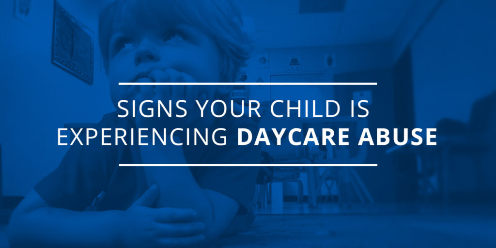 Signs Your Child Is Experiencing Daycare Abuse